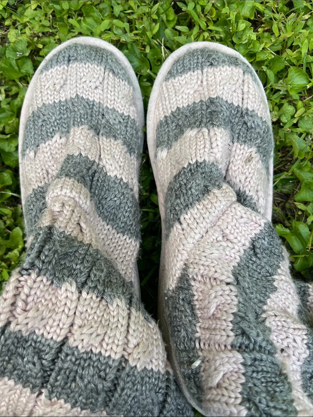 Ugg Boots Knit : Striped : Sweater Slouchy Uggs